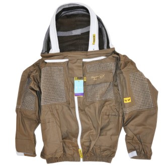 Beekeeping jacket Elegant Bee half vented - S-XXXXL