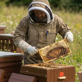 Beekeeping suit Elegant Bee half vented - S-XXXXL