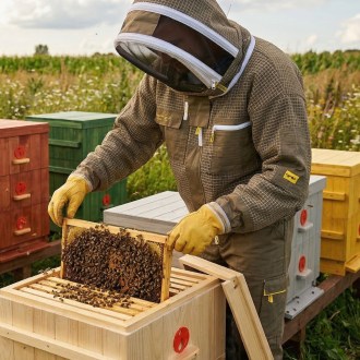 Beekeeping jacket Elegant Bee vented - S-XXXXL