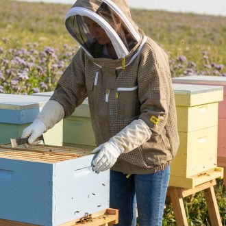 Beekeeping jacket Elegant Bee vented - S-XXXXL