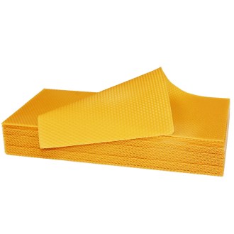 Beeswax foundation sheets Dadant Blatt Brood - 410x265 mm