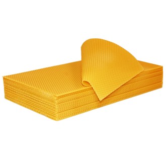 Pure wax foundation - 424x262 - Langstroth jumbo