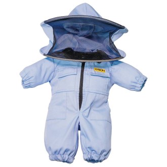 Decorative mini bee suit: Blue