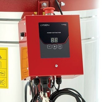 4-frame honey extractor, tangential, electric 12V/230V Ø500mm – CLASSIC LINE