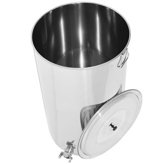 200 kg honey tank Mellarius MiniLine with stainless steel gate