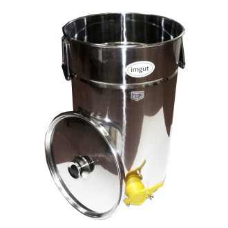 50 kg honey tank with plastic gate - Imgut