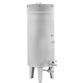 Fermentation vessel 600 l with legs - conical bottom