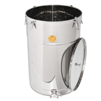 200 kg honey tank Mellarius ProLine with welded gate and sealing lid
