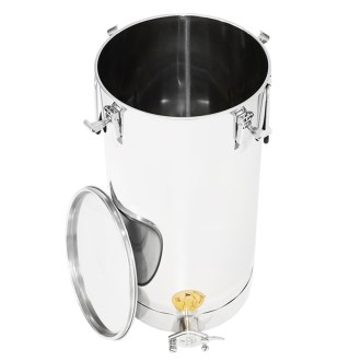 50 kg honey tank Mellarius MaxiLine with sloping bottom and sealing lid