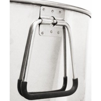 25 kg honey tank Mellarius OptiLine with stainless steel gate and sealing lid