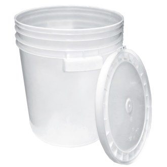 Massive plastic  bucket 40 kg