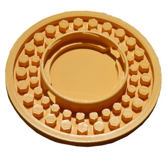 Bee feeder for a small jar, diameter 155