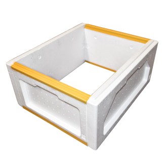 Polystyrene hive box 1/1 Langstroth 10f - 232 mm