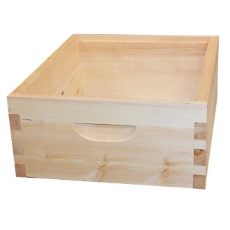 Hive box 3/4 Langstroth - 185 mm - decompose