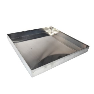 Stainless steel cover 510x510x50 mm - hive 2 cm