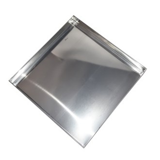 Stainless steel cover 510x510x50 mm - hive 2 cm
