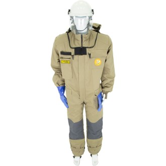 Protective suit for wasp and hornet nest removal, S-XXXL