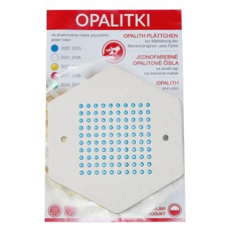 Opalith number markers - 1-100 PL various colors