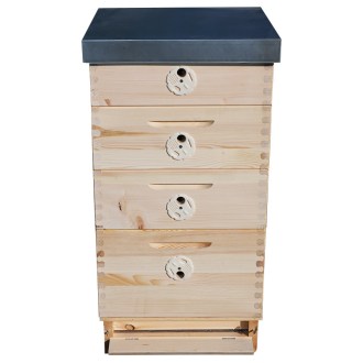 Optimal Hive with 1 Deep and 3 Medium Supers