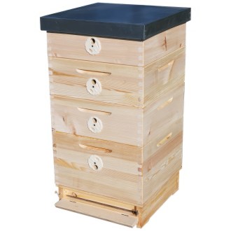 Optimal Hive with 1 Deep and 3 Medium Supers