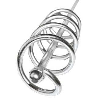 Stainless steel honey mixer - spiral