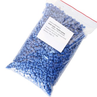 Beeswax - blue pellets - 500 g