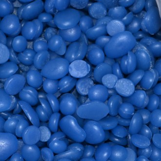 Beeswax - blue pellets - 500 g