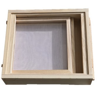 Varroa bottom board Dadant Blatt - 12 frames - Pfefferle