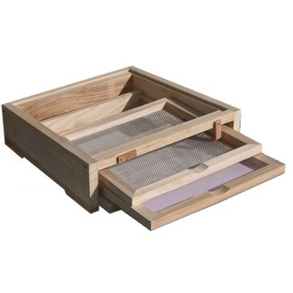 Varroa bottom board Dadant Blatt - 12 frames - Pfefferle