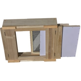 Varroa bottom board Dadant Blatt - 12 frames - Pfefferle