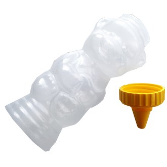 Plastic container - bear - 350 g