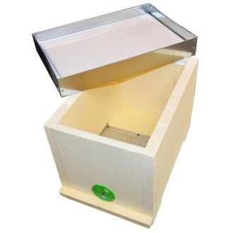 Styrofoam Langstroth JUMBO Nucleus Hive - 6 frames