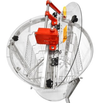 Manual 4 frame honey extractor Mellarius ProLine, Ø 45 cm