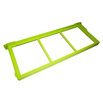 Plastic frame 2/3 Langstroth - 159 mm without foundation