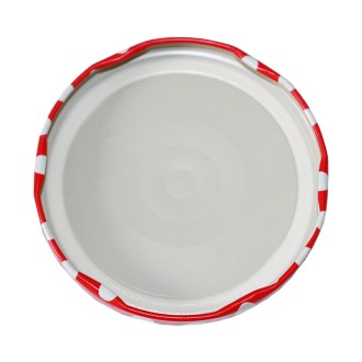 Lid TO 82 - Red dots - full box 700 pcs