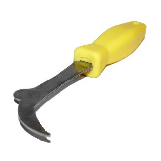 Hive tool with plastic handle