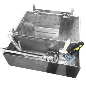 Stainless steel foundation mold with water cooling