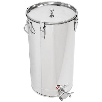 50 kg honey tank with gate and sealing lid - Imgut