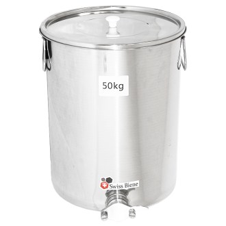 50 kg honey tank with gate - Swiss Biene