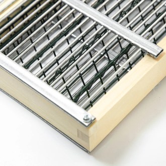 Sectional isolator for frame mounting