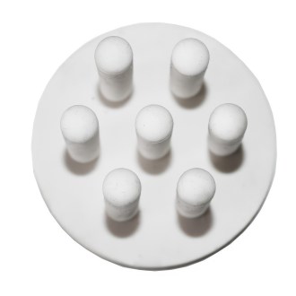 Queen cell cups silicone mold for 7 cups