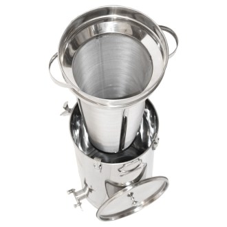Conical expanded strainer Mellarius® for 50 kg  honey tanks