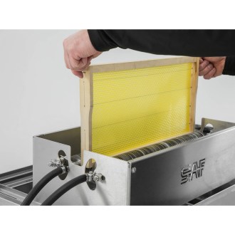 Manual circular uncapping knife for frames with honey gate 39 × 24 cm