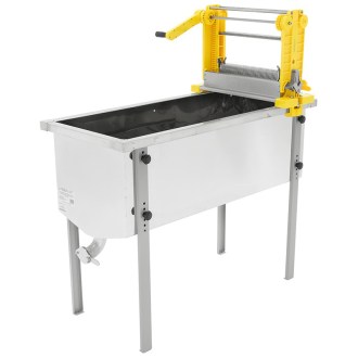 Manual uncapping table vertical, Optima 1000mm, 1/2 Dadant Blatt