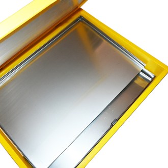 Stainless steel solar wax melter for 2 frames