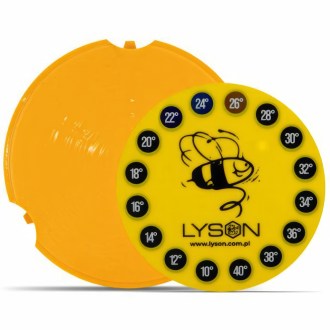 Thermochromic thermometer with hive base - set of 1 piece