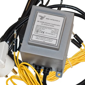 Transformer as embedder for stainless steel wires