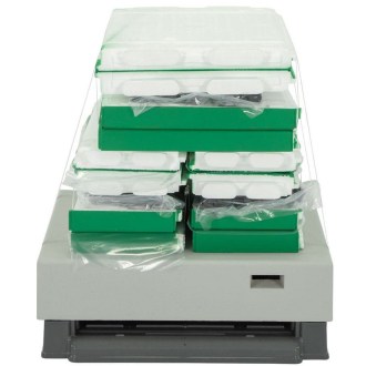 Dadant Blatt OPTIMA beehive, varnished (GREEN), disassembled 10 frames