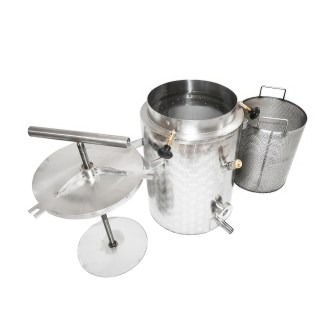 Wax melter with press 35l