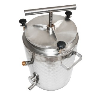 Wax melter with press 35l